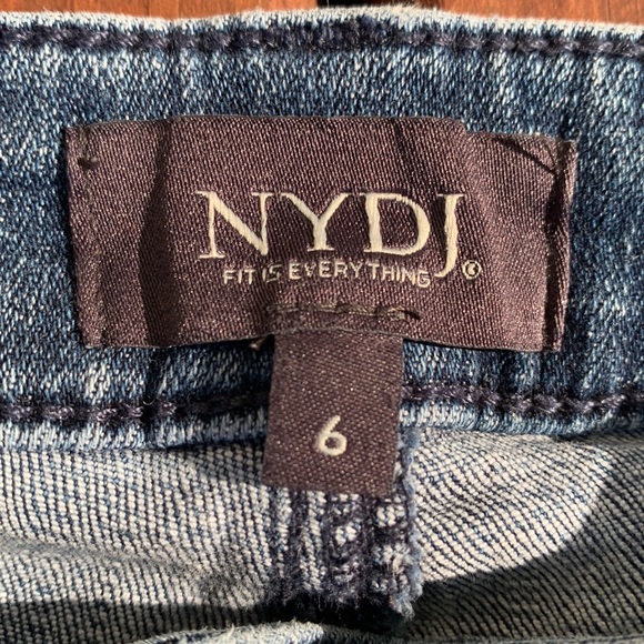 NYDJ Ami Skinny Blue Jeans, 6 - Picture 3 of 12